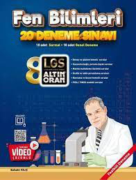 8. Sınıf LGS Altın Oran Fen Bilimleri 20 Deneme Sınavı kapak görseli